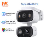 [TAPO Chính Hãng] Tapo C246D 6M– Camera An Ninh Wi-Fi Quay Quét Hai Ống Kính | Trong Nhà & Ngoài Trời | Hình Ảnh Sắc Nét — ảnh 4