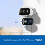 [TAPO Chính Hãng] Tapo C246D 6M– Camera An Ninh Wi-Fi Quay Quét Hai Ống Kính | Trong Nhà & Ngoài Trời | Hình Ảnh Sắc Nét — ảnh 5