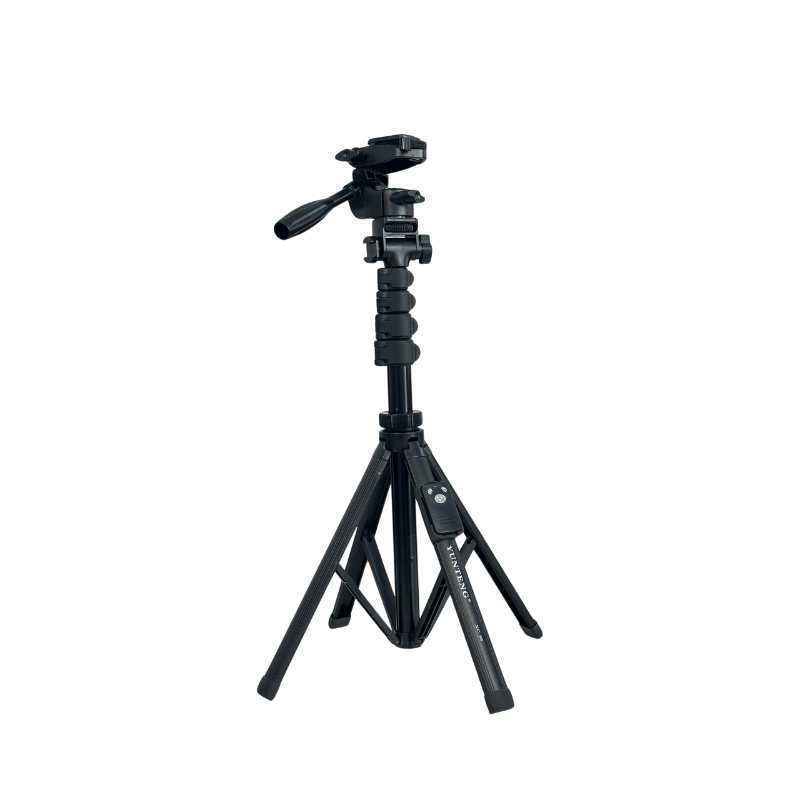 Combo Gậy Selfie Tripod Yunteng XC-90 Và Đầu Tripod VCT-190PH – Gậy Chụp Ảnh Xoay 360°, Lia Máy Mượt Mà