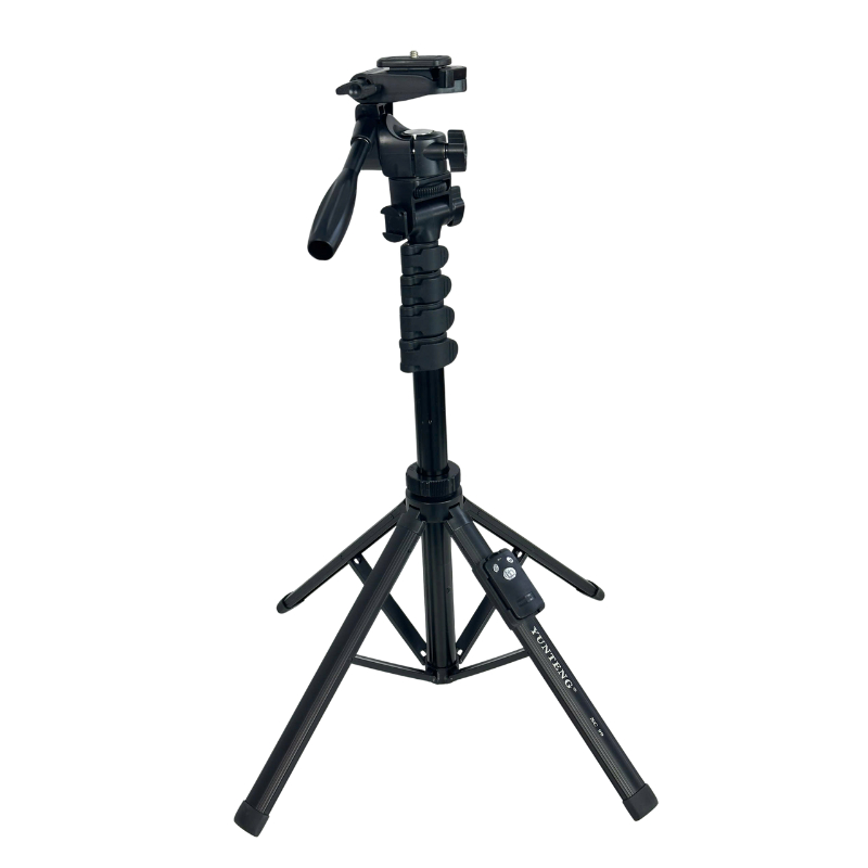 Combo Gậy Selfie Tripod Yunteng XC-90 Và Đầu Tripod VCT-190PH – Gậy Chụp Ảnh Xoay 360°, Lia Máy Mượt Mà