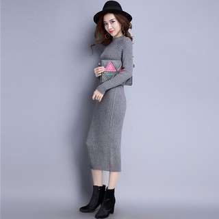 Đầm Len Dài Ôm Eo Tôn Dáng Thời Trang VH44