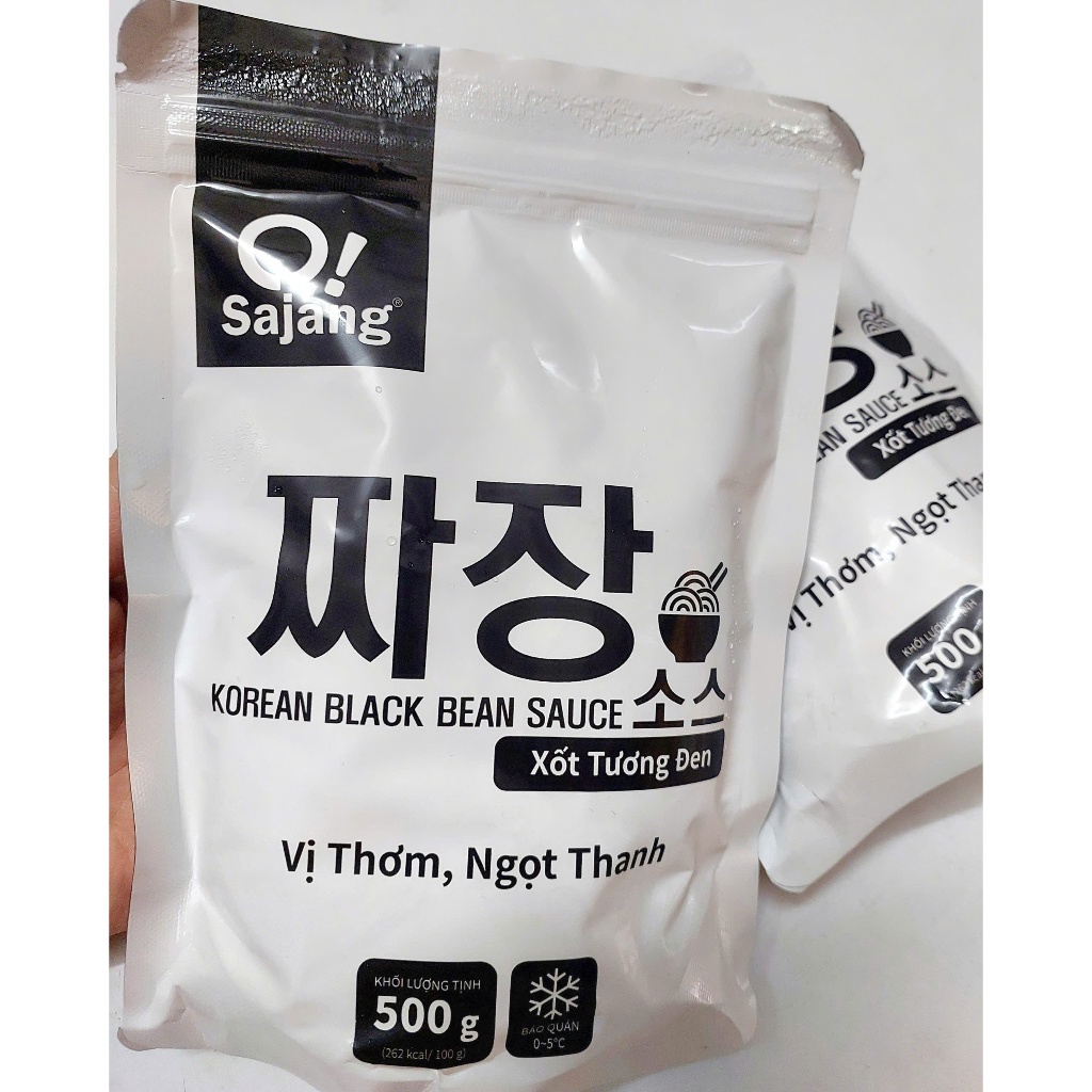 Gói 1kg Xốt Tương Đen Osajang Hàn Quốc_ ăn vặt, food, ngon (gồm 2 gói 500g)