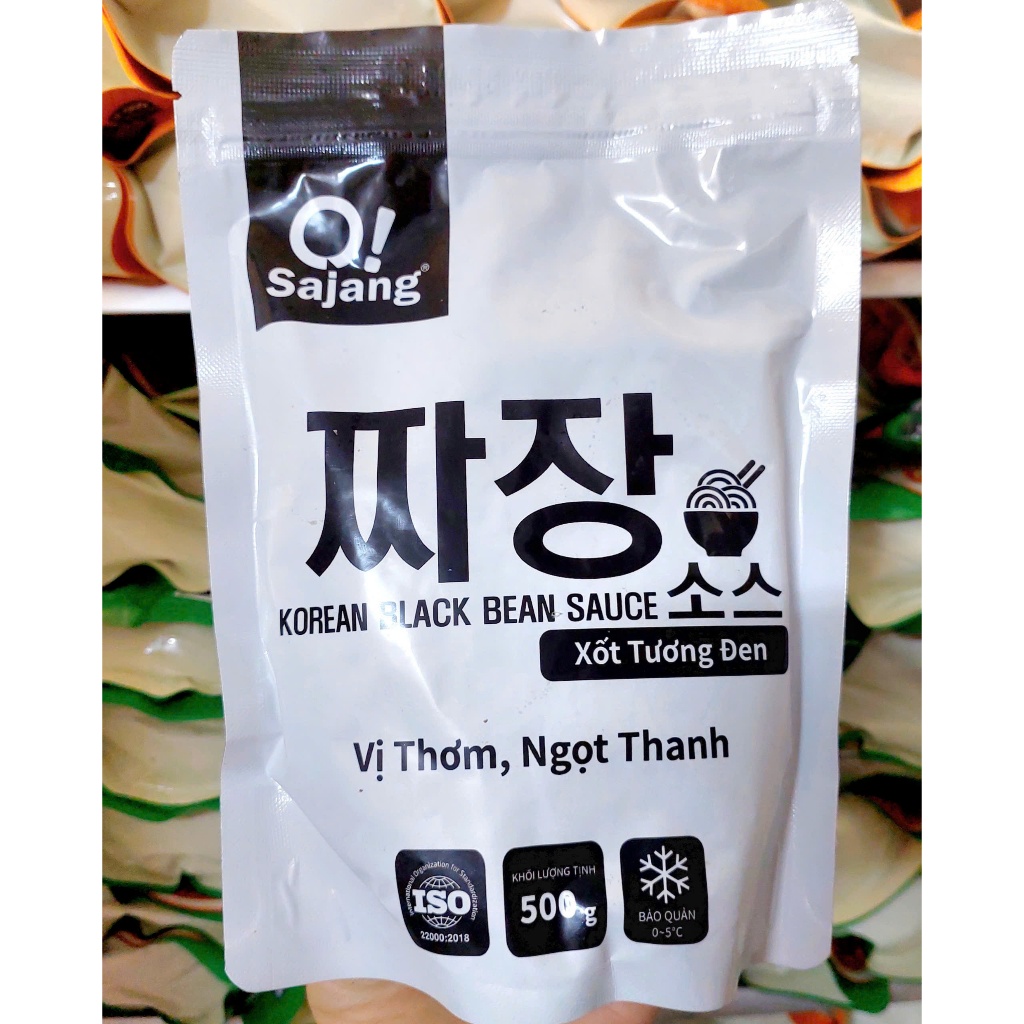 Gói 1kg Xốt Tương Đen Osajang Hàn Quốc_ ăn vặt, food, ngon (gồm 2 gói 500g)