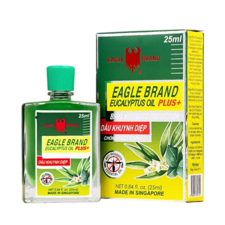 Dầu khuynh diệp chống muỗi, dầu tràm Eagle Brand cho bé và gia đình