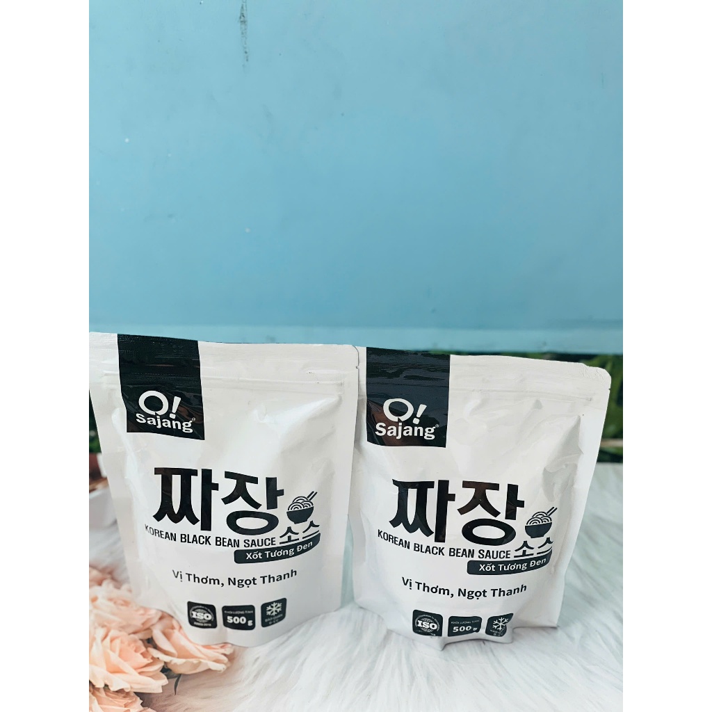 Gói 1kg Xốt Tương Đen Osajang Hàn Quốc_ ăn vặt, food, ngon (gồm 2 gói 500g)