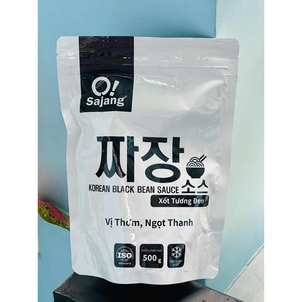 Gói 1kg Xốt Tương Đen Osajang Hàn Quốc_ ăn vặt, food, ngon (gồm 2 gói 500g)