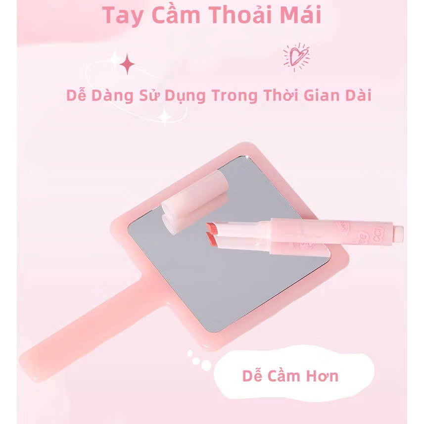 Gương Cầm Tay Veecci Thiết Kế Xinh Xắn, Tinh Tế và Tiện Lợi Cho Mọi Phụ Nữ | NHÍM HOUSE