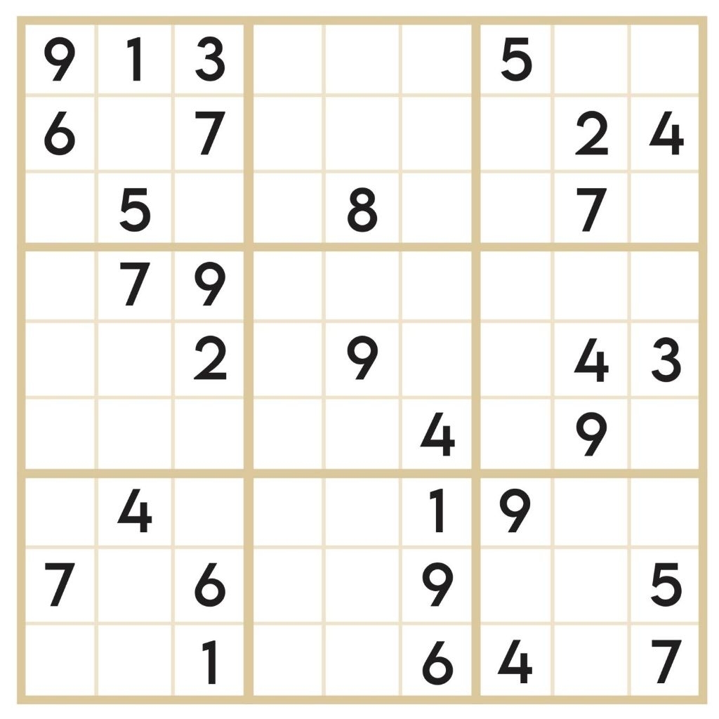 1000 bài Sudoku CÓ ĐÁP ÁN - cấp độ RẤT KHÓ - DẠNG SỐ (1 cuốn câu đố + 1 cuốn đáp án)