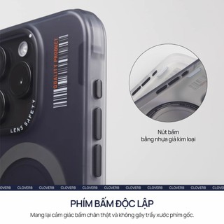 Ốp Lưng iPhone 17 Pro Max Nhám Mờ Vòng Từ Tính Họa Tiết Cyberpunk Popkon Astro