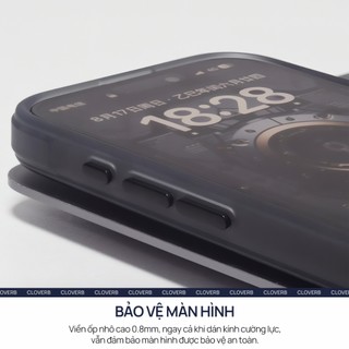 Ốp Lưng iPhone 17 Pro Max Nhám Mờ Vòng Từ Tính Họa Tiết Cyberpunk Popkon Astro