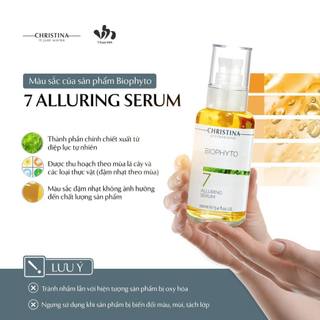 Serum Dưỡng Căng Bóng Và Chống Lão Hoá Da Christina BIO PHYTO – 7 Alluring Serum 100ml