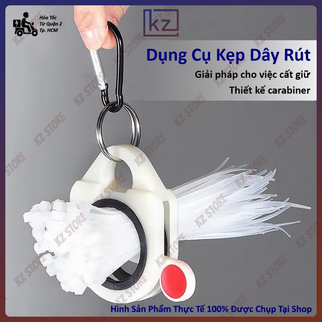 Dụng cụ Giữ Kẹp Dây Rút, Buộc dây rút dễ dàng gọn gàn tiện ích - 230 ...