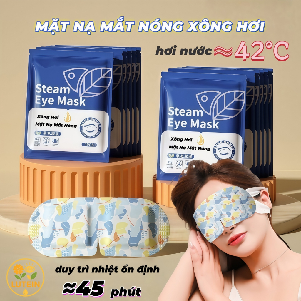 Mặt Nạ Mắt Giữ Nhiệt - Hình ảnh thực tế