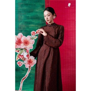 ÁO DÀI GẤM THỌ.Sang trọng, quý phái, lưu giữ nét đẹp truyền thống Việt trong từng chi tiết.”