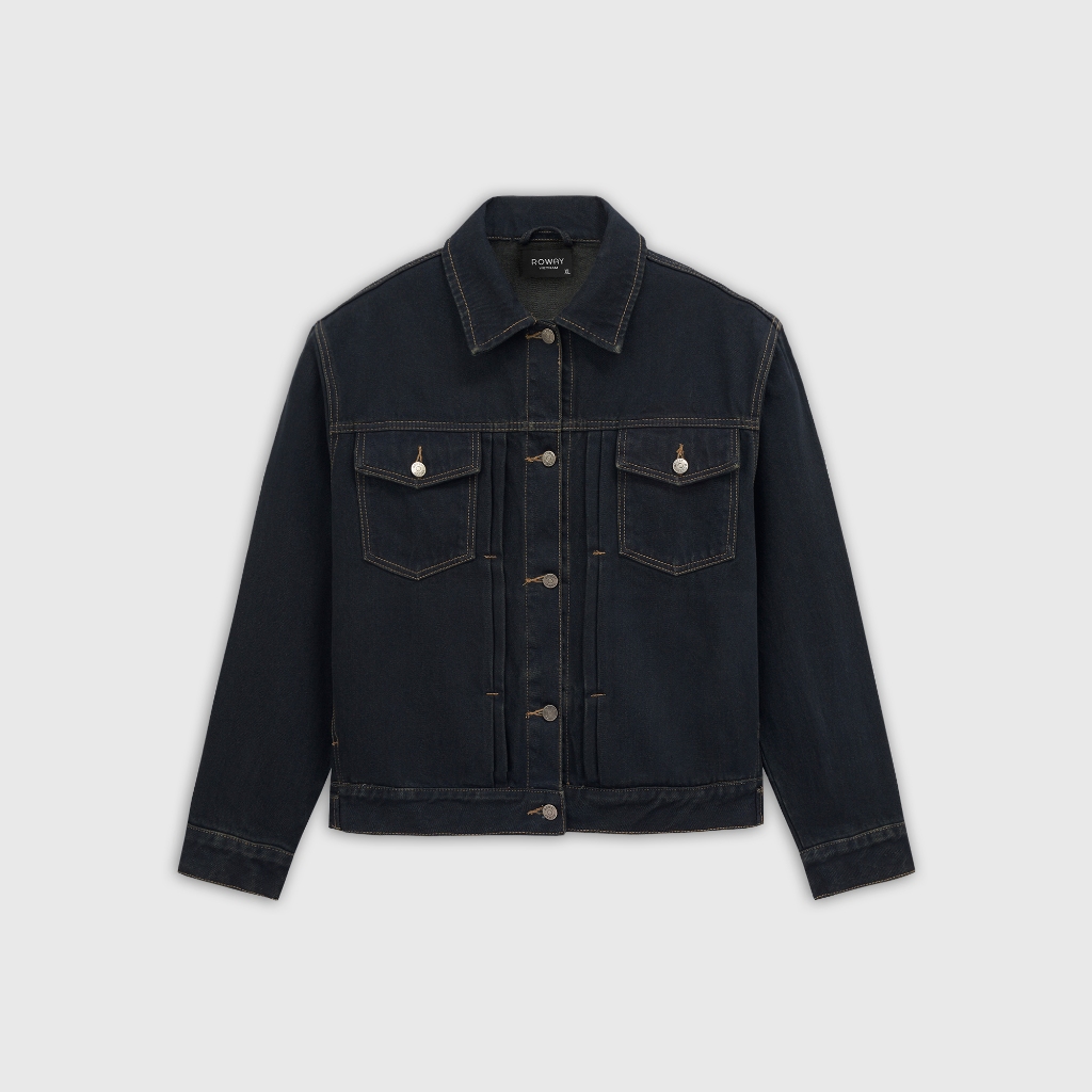 Áo khoác ROWAY Denim cotton cao cấp | Jacket Denim V2