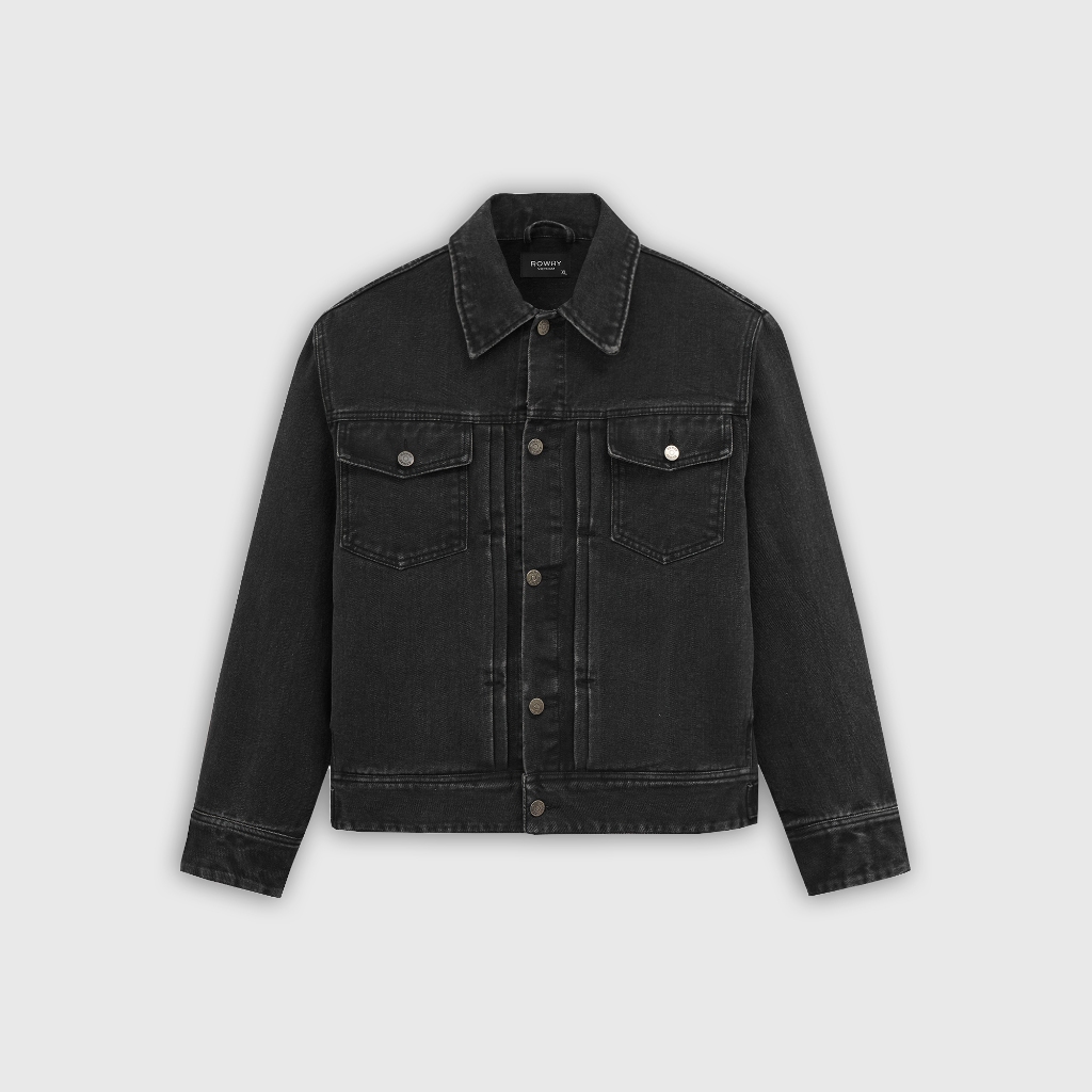 Áo khoác ROWAY Denim cotton cao cấp | Jacket Denim V2