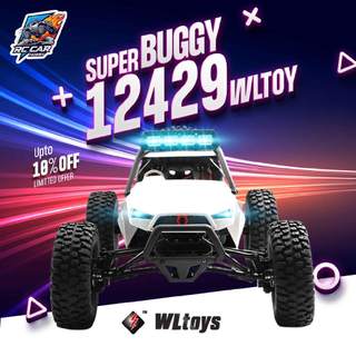 Siêu Xe Địa Hình Điều Khiển Từ Xa Tốc Độ Cao WLtoys 12429 40km/H 1/12 2.4G 4WD 40km/h