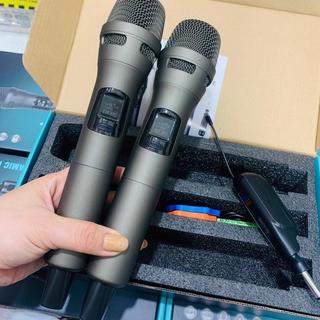 XẢ KHO | Micro đa năng LV V-01  tay mic dùng pin sạc, âm thanh chắc , vang ,sáng , bắt sóng xa