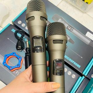XẢ KHO | Micro đa năng LV V-01  tay mic dùng pin sạc, âm thanh chắc , vang ,sáng , bắt sóng xa