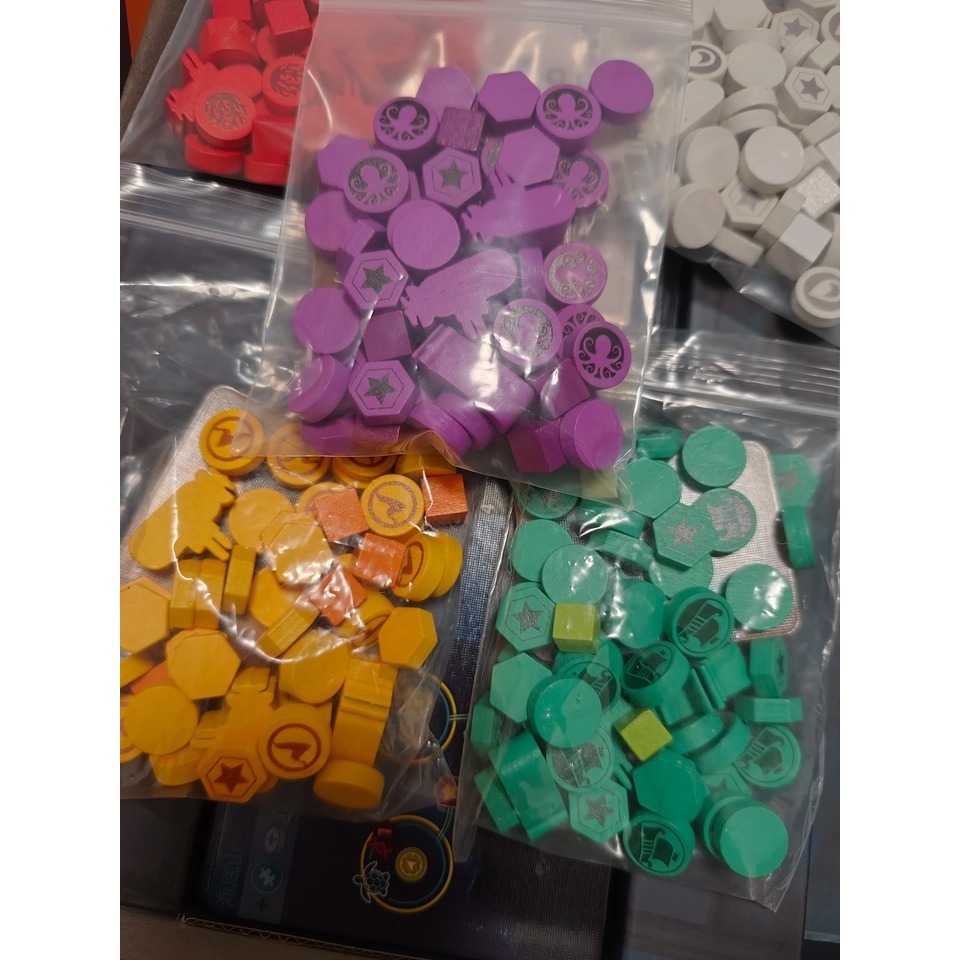 Boardgame Endeavor: Deep Sea + expansion bản Trung đã Engsub
