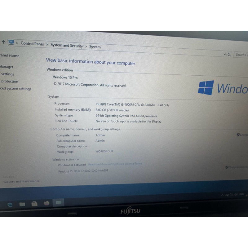 Laptop Fujitsu hàng nội địa Nhật  cùng nhiều model khác- ram 4gb/8gb + ssd 120gb siêu bền | BigBuy360 - bigbuy360.vn