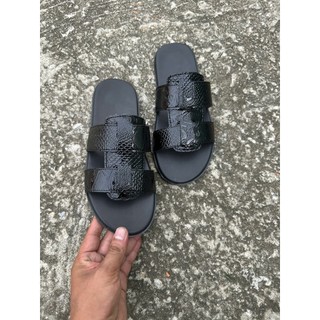Dép Nam Quai Ngang CHỮ H DA ĐAN, DÉP NAM BOY PHỐ Thời Trang Mẫu Mới 2025, Phong Cách Công Sở, Size 38-43