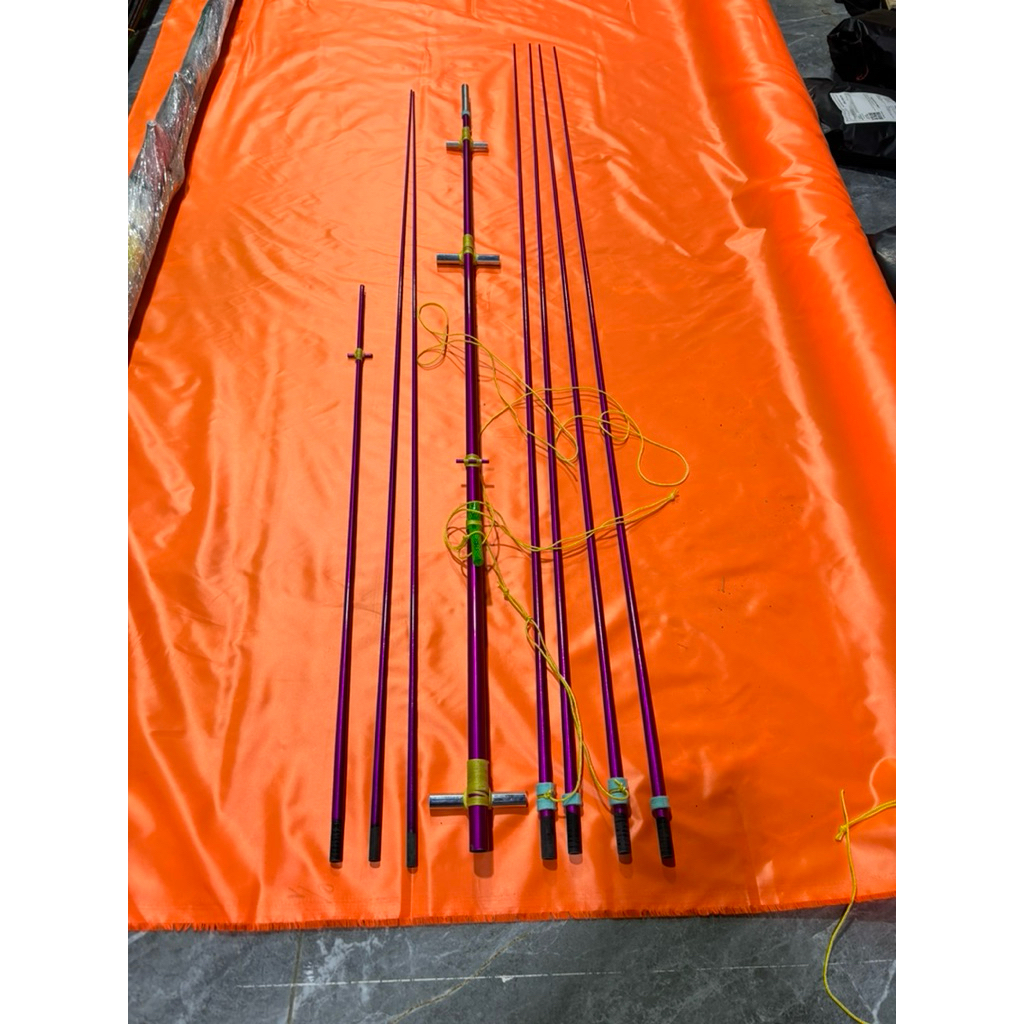 😍 KHUNG DIỀU 2.5M ĐUÔI CÁ TÍM VÍP.