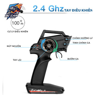 Xe RC WLTOYS 144001 1:14 Tốc Độ Cao - Xe Địa Hình 4WD Chuyên Nghiệp Chạy Cát
