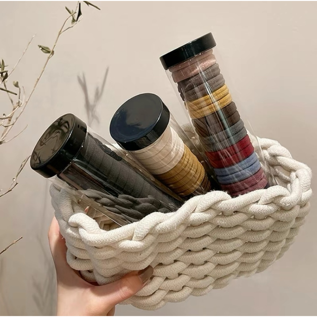 [QUÀ TẶNG] Chun Buộc Tóc, Dây Buộc Tóc Trơn Nhiều Màu Sắc (Tặng Màu Ngẫu Nhiên)