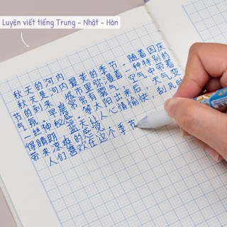 KLONG - Tập Vở Học sinh 4 ô ly (2 x 2) mm size A5 96 trang / 200 Trang 100/76; MS: 085 ♥ MS: 086 HSSV luyện chữ,