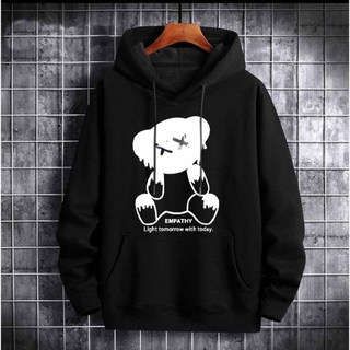 (TẶG 1 DẦU_GỘI XAH TỪ SHOP CHUYÊN) Áo hoodie nam thu đông,ao khoác dài tay đi nắng in hình gấu k1