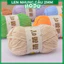 Len nhung gấu 2mm, dùng móc gấu, thú bông handmade mềm mịn, không xù lông (46 màu)