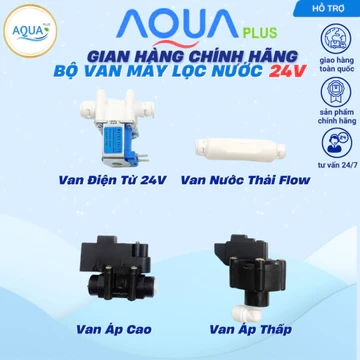 Van áp cao,van áp thấp,van điện từ 24v,van thải flow cho máy lọc nước RO Aqua,Kangaroo,Karofi
