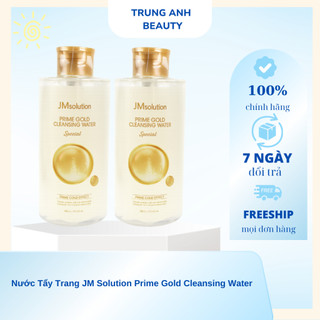 Nước Tẩy Trang JM Solution Prime Gold Cleansing Water Hàn Quốc