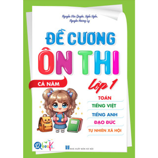 Sách - Đề Cương Ôn Thi Nhiều Môn Học Lớp 1