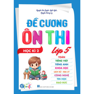 Sách - Đề Cương Ôn Thi Nhiều Môn Học Lớp 5