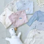 MINENE Body sơ sinh cài chéo dài tay cho bé chất liệu cotton organic