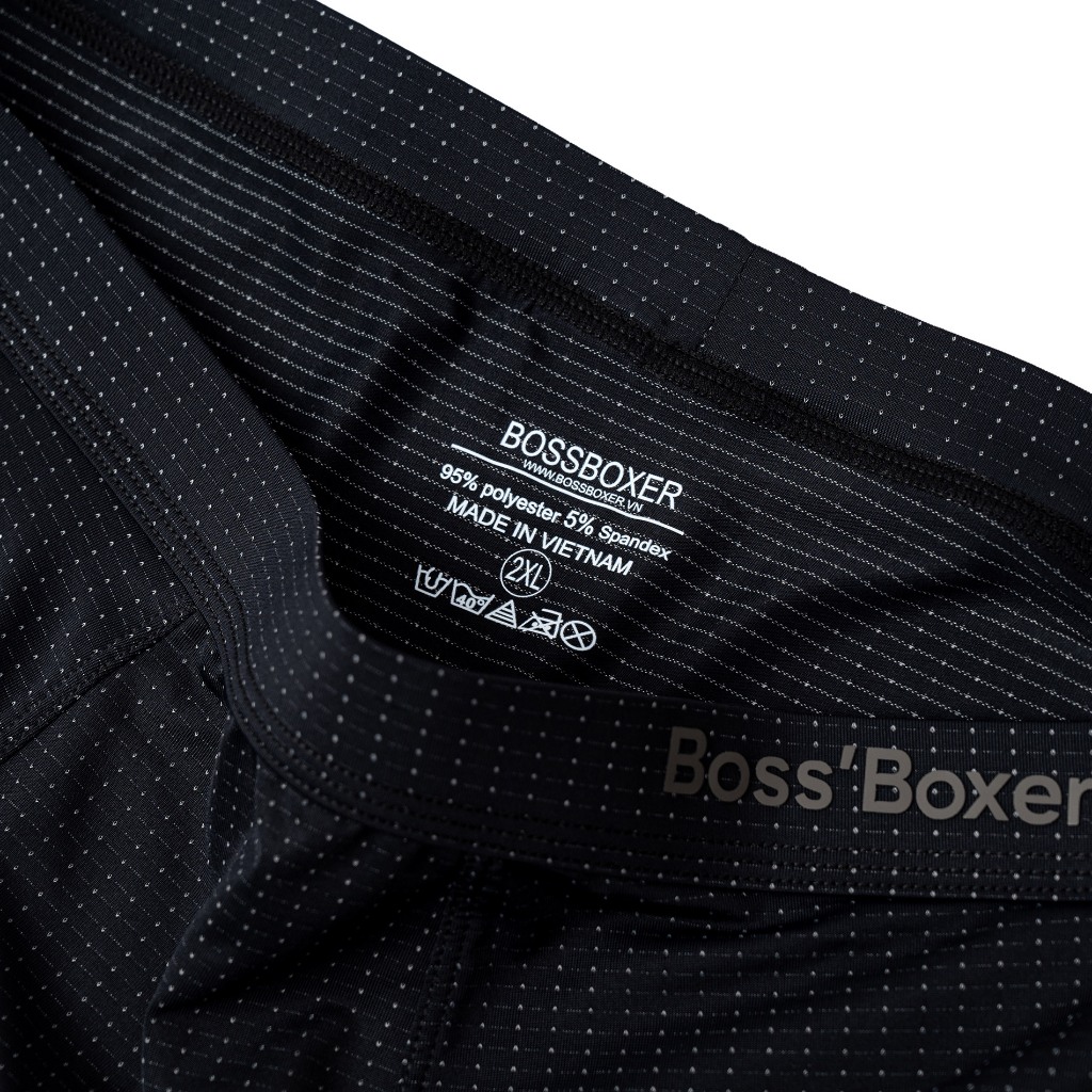[COMBO 3C] Quần Lót Nam Boxer Thun Lạnh Dệt Lưới Ngàn Lỗ Cao Cấp Thoáng Khí Kháng Khuẩn Co Giãn BO03