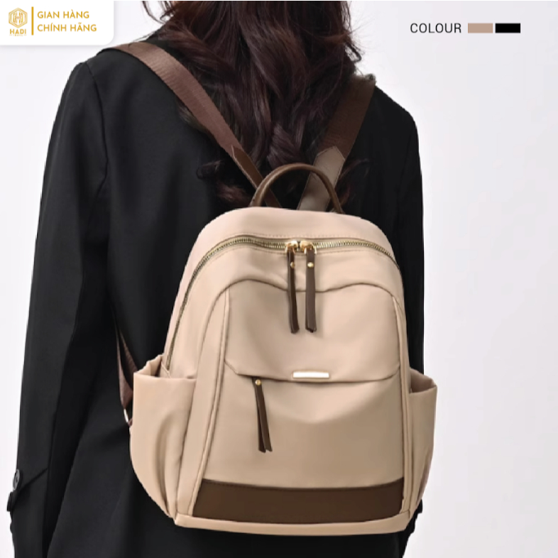Ba lô Nữ Balo Thời Trang Nhẹ Đi lại Công suất lớn Ba lô thời trang Canvas Túi đi học sinh B41