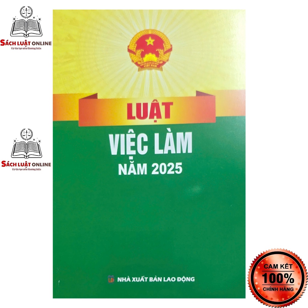 Sách - Luật việc làm năm 2025 (NXB Lao Động)
