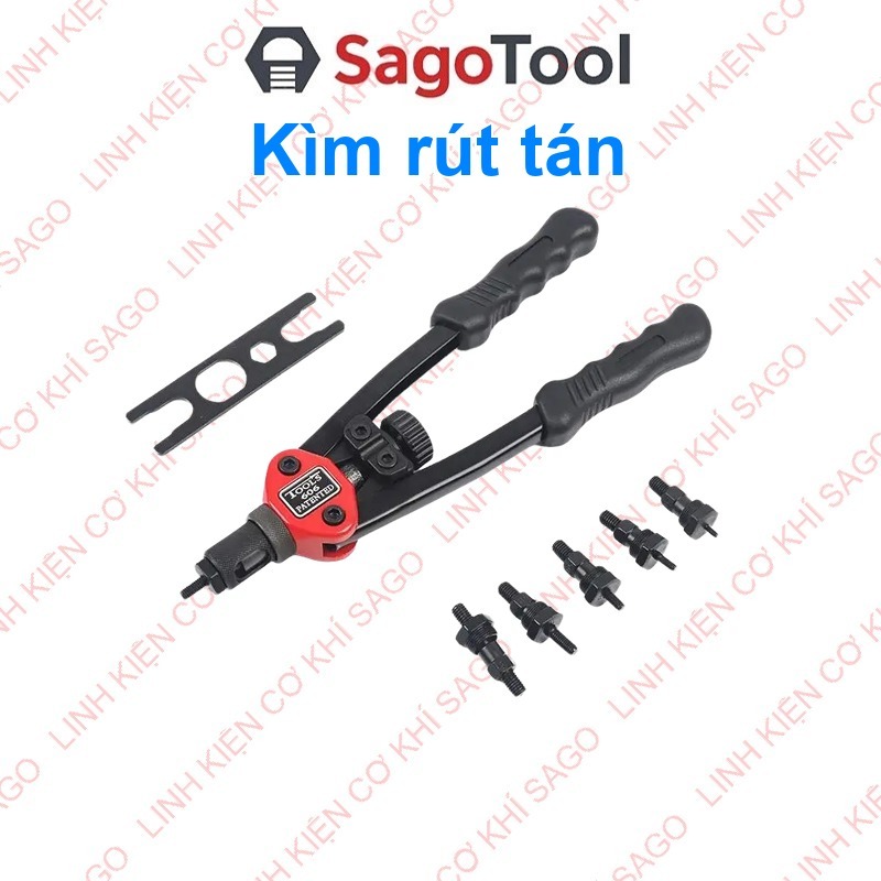 Kìm Rút Ốc Tán Cộng Lực M3-M12 - Súng Rút Ecu, Tán Rive Bằng Tay - Hàng ...