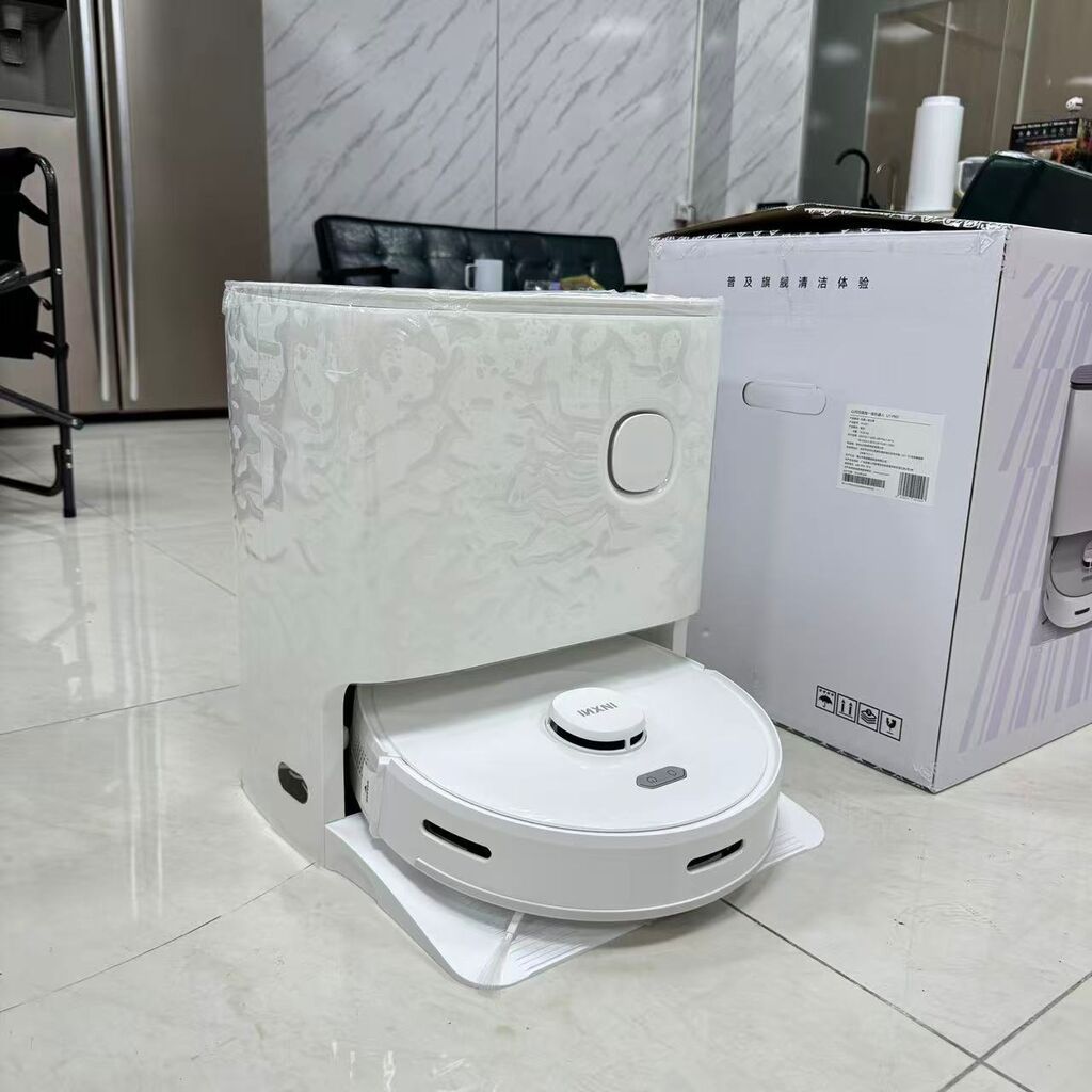 Robot hút bụi lau nhà INXNI U1 PRO bản Quốc Tế – Tự giặt, sấy khô giẻ & khử khuẩn ion bạc