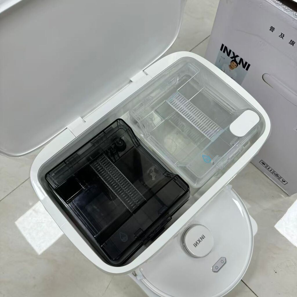Robot hút bụi lau nhà INXNI U1 PRO bản Quốc Tế – Tự giặt, sấy khô giẻ & khử khuẩn ion bạc