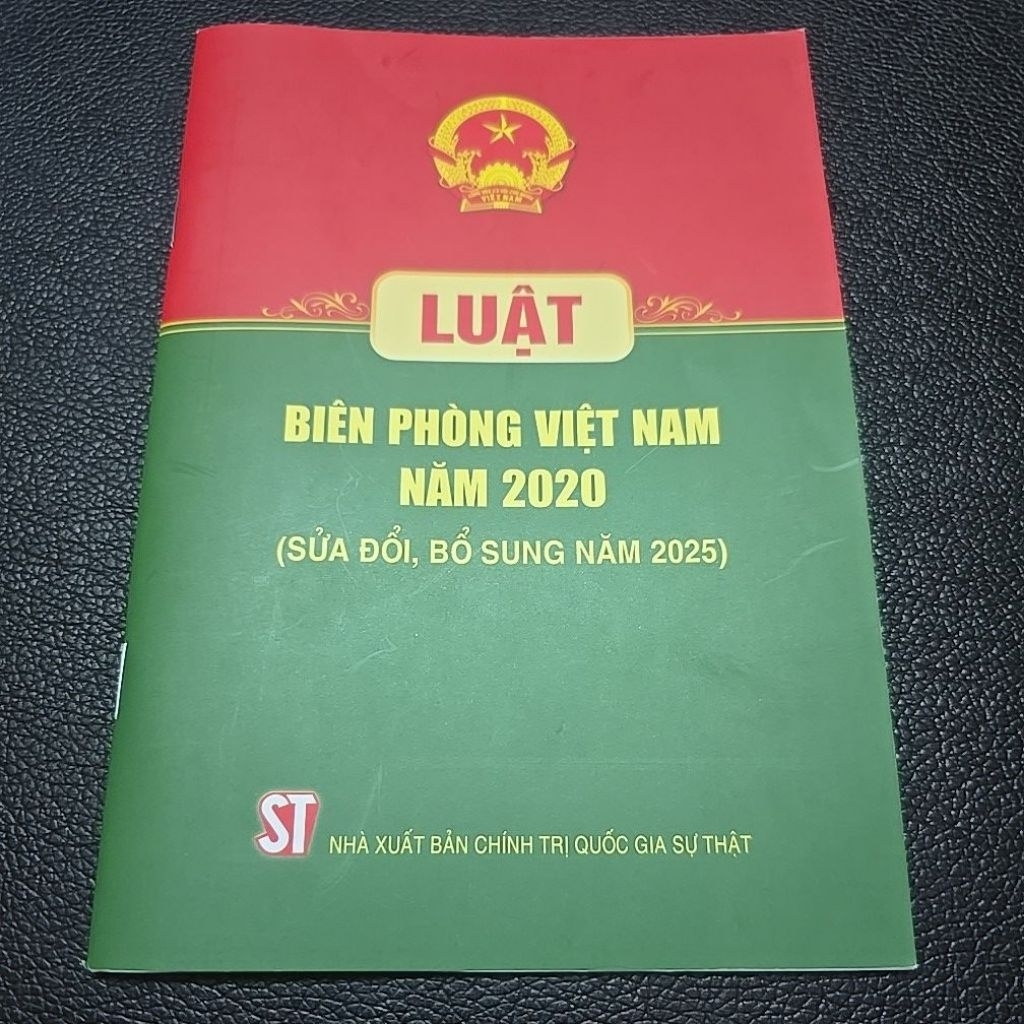 Sách - Luật biên phòng Việt Nam năm 2020 (sđ,bs năm 2025) NXB Chính trị quốc gia sự thật
