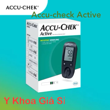 Máy đo đường huyết Accu Chek Active( hàng Đức - bảo hành trọn đời)