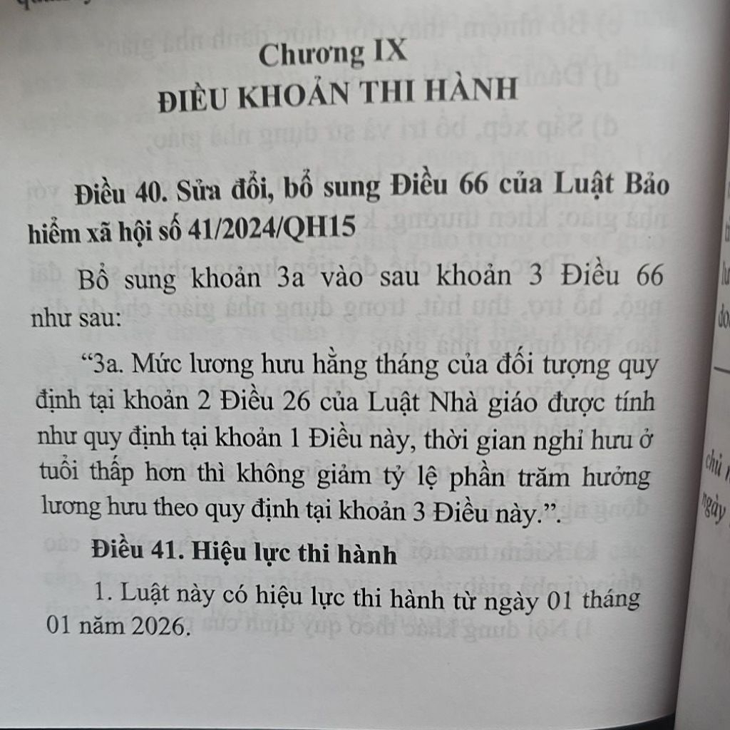 Sách - Luật nhà giáo năm 2025 (NXB Lao Động)