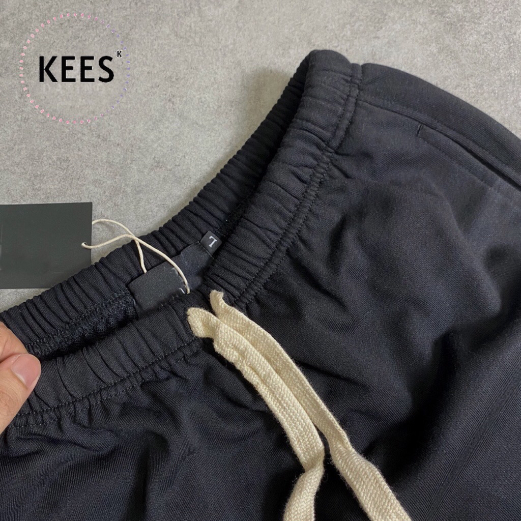Quần Short Nỉ KEES HY In Hình Hoạ Tiết Âu Mỹ Form Trên Gối Nam Nữ