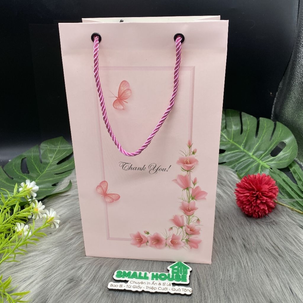 [COMBO5 TÚI] Túi giấy đựng chai lọ dầu gội, sữa tắm, quà tặng  cực sang