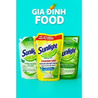 Nước rửa chén Sunlight dạng túi 3,3kg - 3.1L