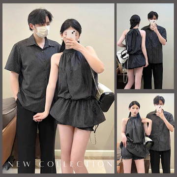 Đồ đôi nam nữ hottrend set đồ đôi, đồ đôi nam nữ set couple, đồ cặp nam nữ chụp hình cưới SWEET LOVE